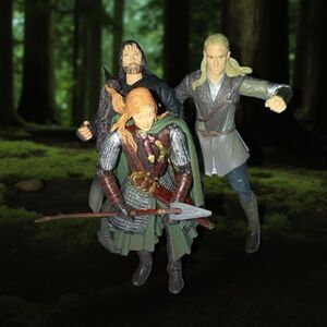 Lord of the Rings Return of the King Aragorn Legolas Eowyn Action Figures A7